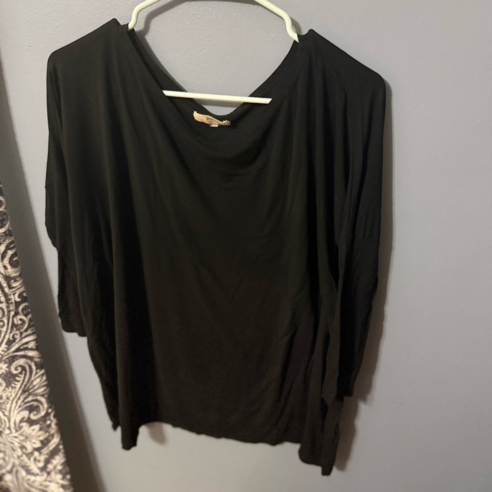 Piko 1988 Black Women's Blouse